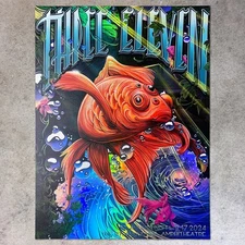 311 2024 Rainbow Foil by Kathleen Goff Ltd Edition x/40 Screen Print Poster Art