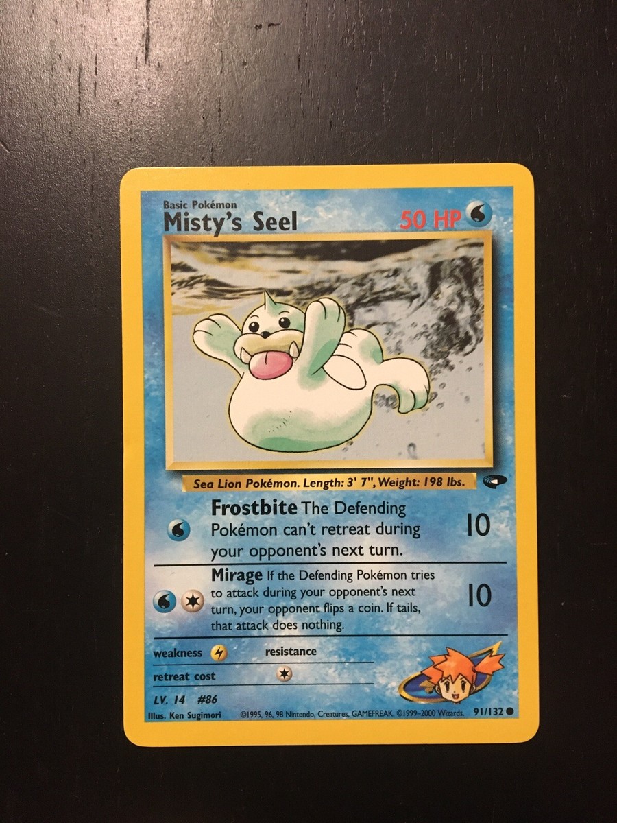 misty's seel pokemon card value Pokmon card Misty's Seel CGC 10 new, - 70,00