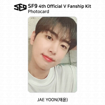 SF9 4th Official V Fanship Kit Photocard Rowoon Jaeyoon