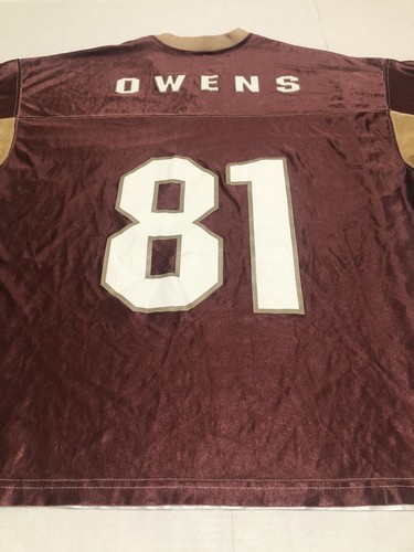 Vintage S.F. 49ers Terrell Owens #81 Players 2001 Jersey. Made USA. RARE! - Picture 3 of 15