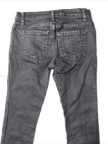 Preowned- The Childrens Place Super Skinny Stretch Denim Jeans Girls (Size 6) - Picture 4 of 8