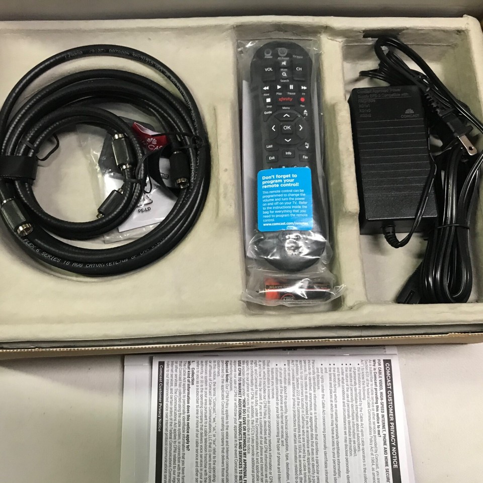 Comcast Xfinity TV PR150BNM Digital Set-Top Cable Box Power Supply ...