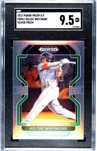 2022 Panini Prizm Draft Kelsie Whitmore SILVER PRIZM SGC 9.5 MINT+