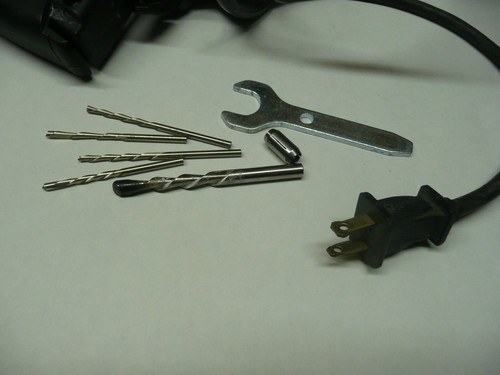 Rotozip Rebel Spiral Saw +1/4 and 1/8 bits, Rotary Drill Router Tool, +Extras - Picture 4 of 6