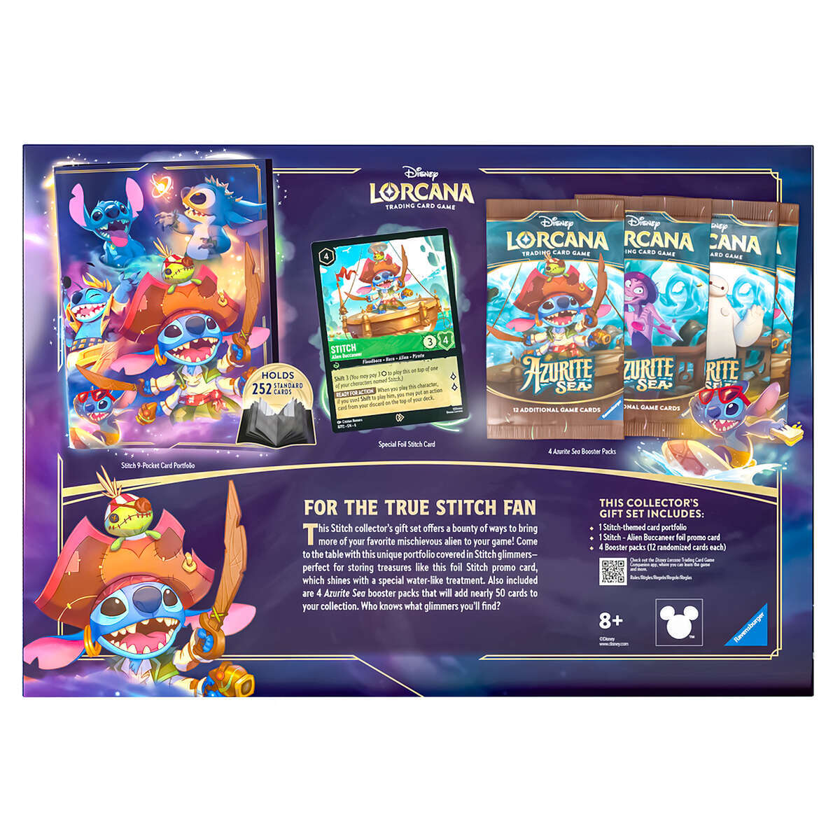 Disney Lorcana Azurite Sea Stitch Collector's Gift Set