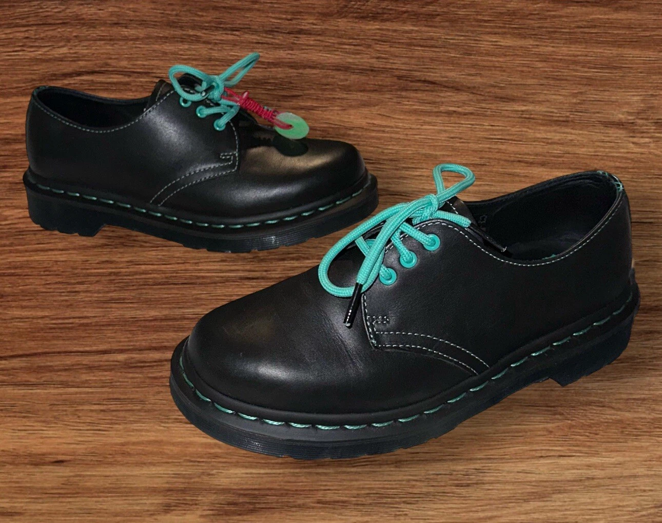 Dr. Martens 1461 CNY Oxford Nouvel An Chinois Noir Wanama Cuir Homme Taille 5