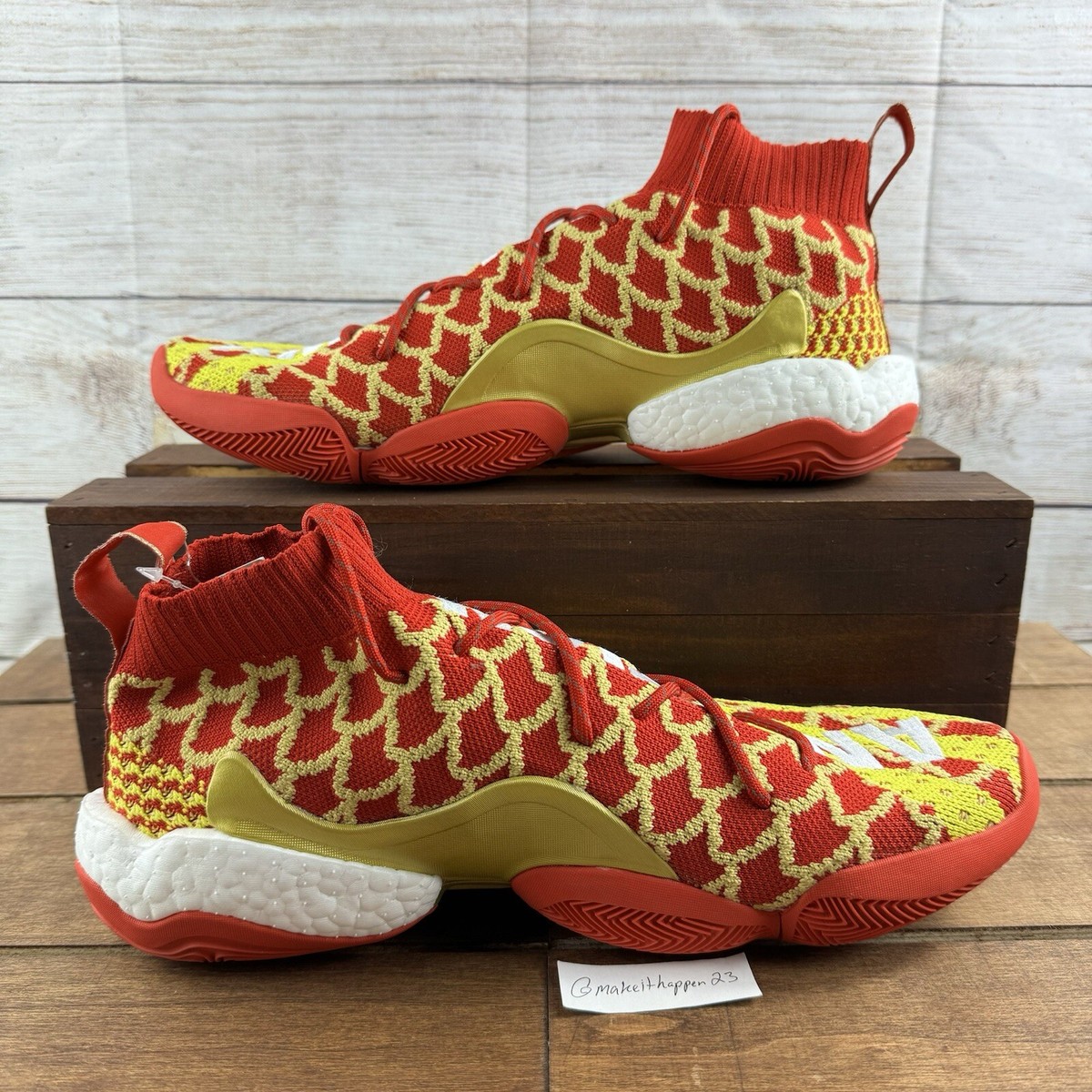 Adidas PW X BYW CNY Pharrell Chinese New Year Red Yellow EE8688