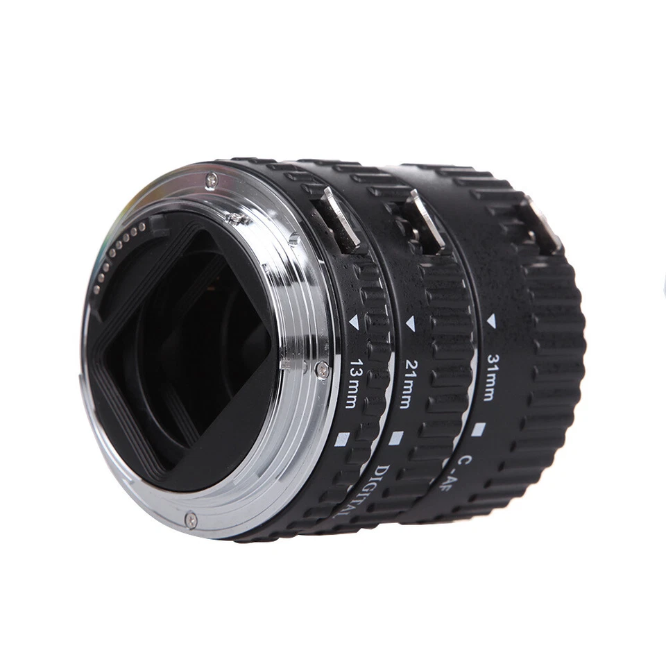 3 in 1 Auto Focus Macro Extension Tube Close Up Lens Adapter for Canon EF EF-S - Image 4 of 4