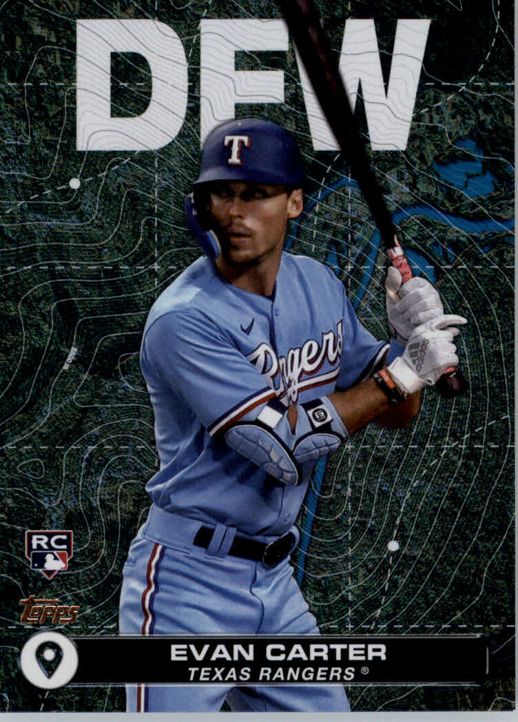 2024 Topps Series 2 City to City #CTC-16 Evan Carter RC Rangers | eBay