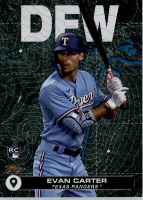 2024 Topps Series 2 City to City #CTC-16 Evan Carter RC Rangers | eBay
