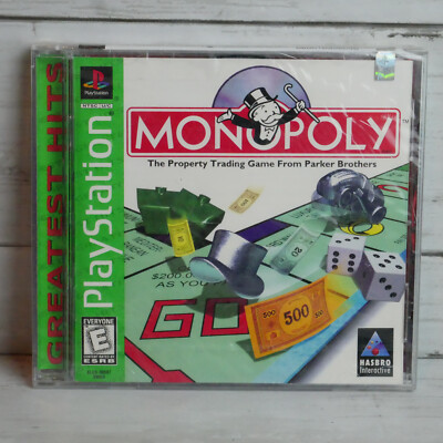 Monopoly PlayStation 1 Greatest Hits (Sony PlayStation One) PS1 NEW SEALED