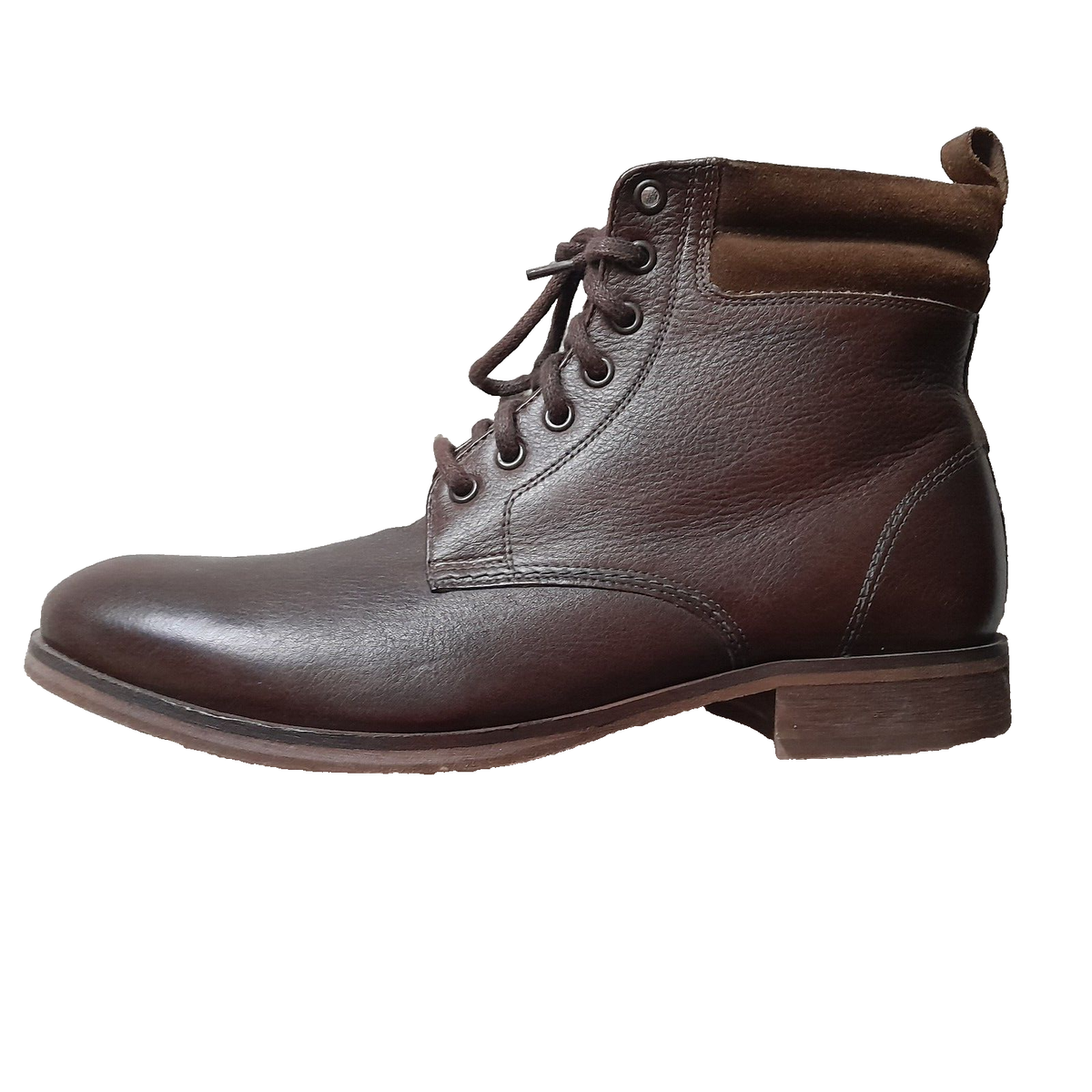 Mens Marks and Spencer Collection Genuine Leather Lace Up Boots