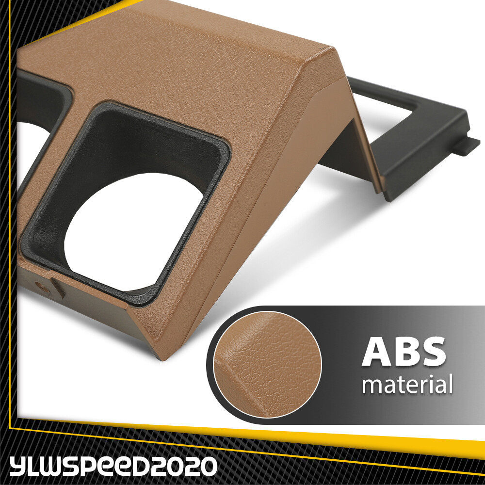 Center Gauge Radio Dash Bezel Trim Yellow New Fit For 1987-1995 Jeep Wrangler YJ thumbnail 8