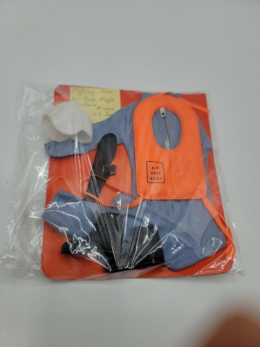 Vintage 1970's Air Force Flight Outfit Fits 12" GI Joe knock off items - Picture 11 of 11