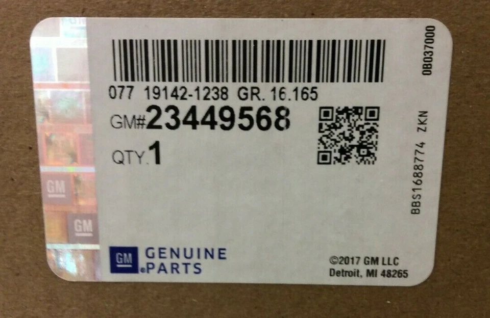 Panel de moldura interior puerta trasera izquierda furgoneta carga Chevrolet Express GMC Savana OEM Foto 3 de 3