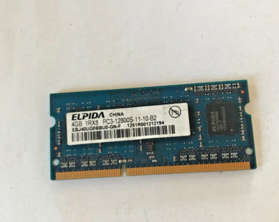 Elpida 4gb DDR3 PC3-12800s 1600mhz Laptop SODIMM RAM High - Foto 2