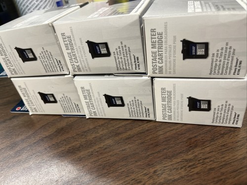 Postage meter Ink Cartridge 797-0 797-Q 797-M - Set Of 6 - NEW SEALED!!!!!! - Picture 2 of 5