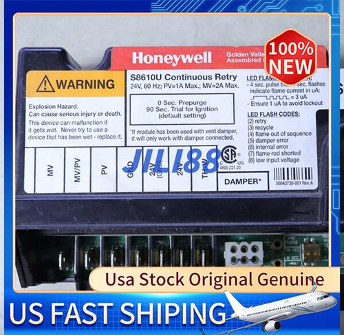 New Honeywell S8610U3009 Universal Intermittent Pilot Ignition Module Free Ship