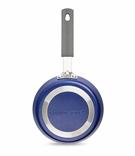 Mini sartén para huevos pequeños utensilios de cocina antiadherentes tortillas para panqueques piedra granito - Imagen 4 de 6