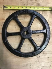Hand Wheel For Gate Valve, AFC Waterous, Iron 12” Diam DI 912226 Arrow Open Left