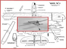 Model Airplane Plans UC : HOOPTEE TOO 27" Wingspan "Rat Racer" for .40 Engine