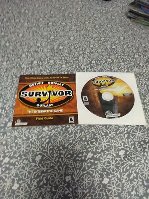 Survivor: The Interactive Game (PC-CD, 2001) Windows 95/98/ME - With Book