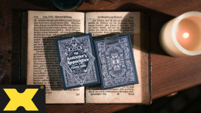 Sorcerer's Apprentice Playing Cards (Blue) by Penguin Magic P3