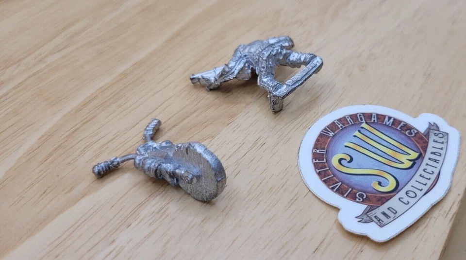 Warhammer 40k Rogue Trader Space Ork Sleazy Rider y bicicleta delantera RT Games Workshop Foto 3 de 4