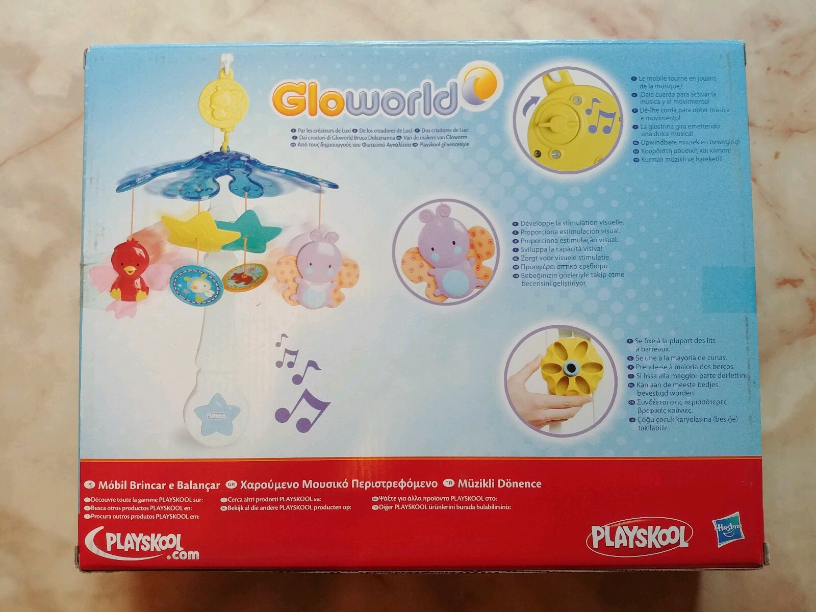 Mobile Gloworld Playskool pour envelopper les nuits de bébé de douceur - 2