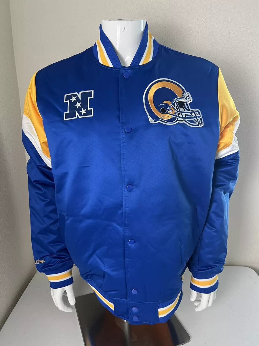 Mitchell and top ness rams jacket