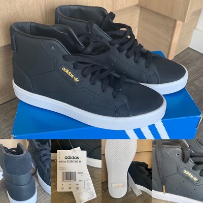  original Adidas Sleek Mid W  Gr. 37 Neu & OVP Kids Schuhe black  