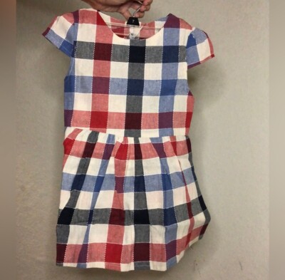 cute red white and blue dresses 4th Of July Patriotic Twirl Dress