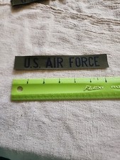 US Air Force Name Tape Strip Patch Subdued D5