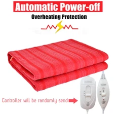 Automatic Power off Electric Blanket Heater Security Heated Mattress Thermostat 