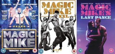Magic Mike Trilogy DVD 3 Movie Film Collection Part 1 2 3 XXL Last