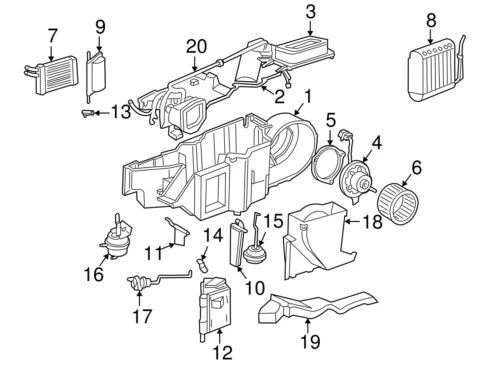 Evaporador de aire acondicionado delantero genuino Mopar 2000 Dodge Durango 4885582AC Foto 2 de 2