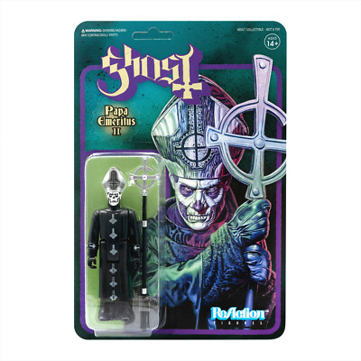 Papa Emeritus II Ghost Tobias Forge Retro 3 3/4 Inch ReAction Figur Super7