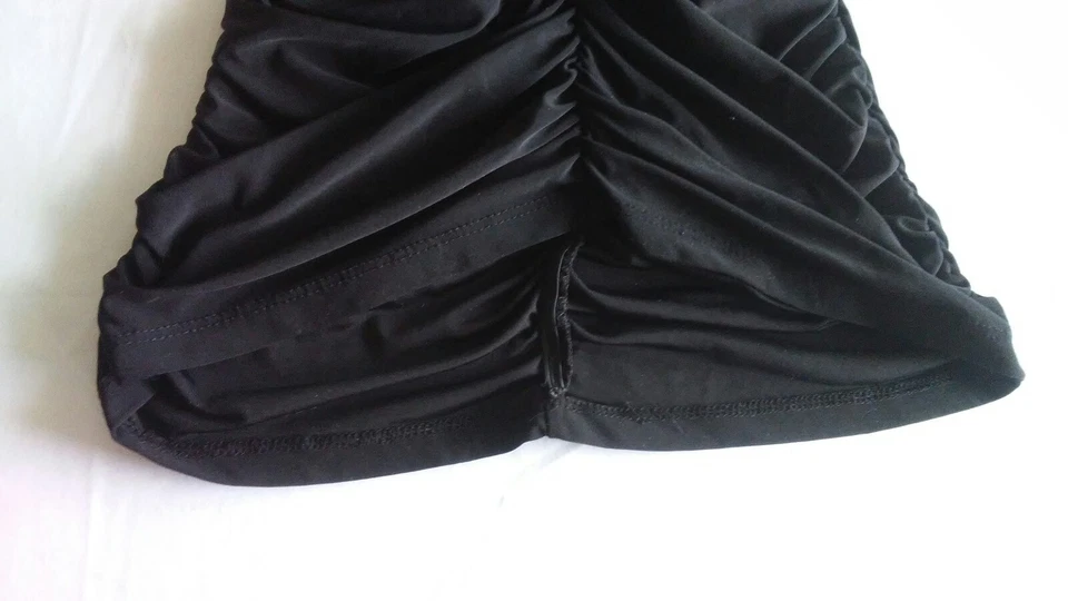 Vestido para mujer Forplay negro estampado animal talla M Foto 2 de 4