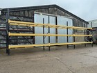 3x Bays Link 51 Used Warehouse Racking Heavy Duty 24M High 900 Deep 27m Beams