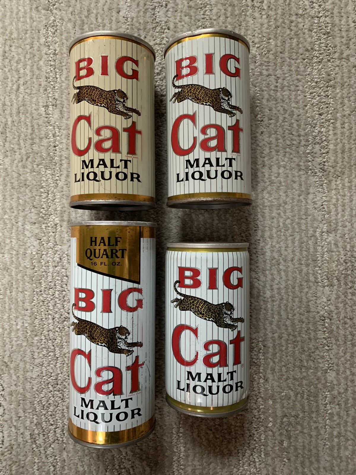 Big Cat Malt Liquor 12 & 16 oz. eBay