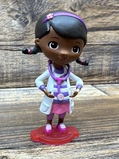 Disney Junior Doc McStuffins Toy Doctor Plastic Doll Figure 3”