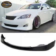 Fits 06-08 Lexus IS250 IS350 VIP Style PU Front Bumper Lip Spoiler Splitter