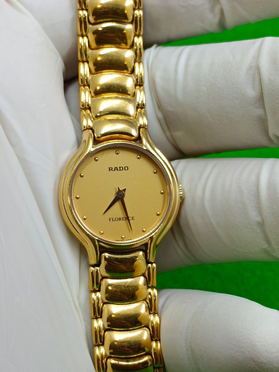 vintage Rado FLORENCE watch 7 Jewels QUARTZ 322.3748.2 | eBay