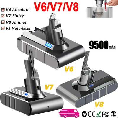 For Dyson V6/V7/ V8 DC58 SV05 DC59 Animal Motorhead 9.0Ah Lithium Battery NEW