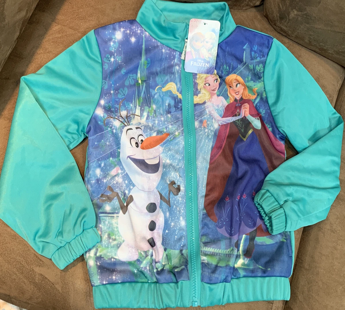 ugyldig sortere ugyldig DISNEY FROZEN JACKET SIZE 5/6 ANNA/ELSA SUPER CUTE!! | eBay