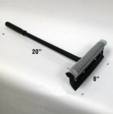 Commercial Duty Window Squeegee, Solid 20" Handle, 8" Head 24/Case   4.16ea 