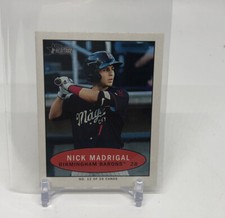 2020 Topps Heritage Minor League Nick Madrigal 1971 Bazooka Numbered Test Set 12