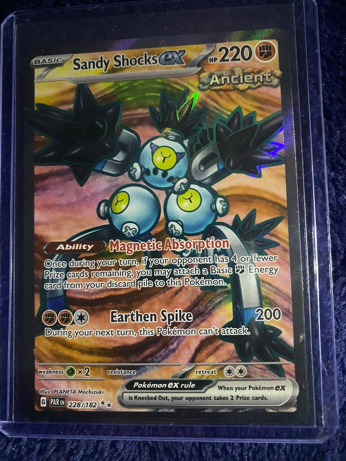Sandy Shocks ex 228/182 Sv04: Paradox Rift Holo