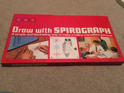 Draw with Spirograph Vintage Spiel
