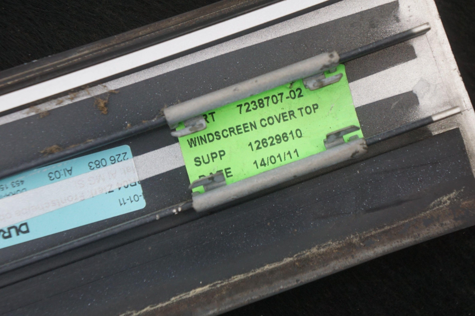 Front Windshield Top Center Trim 51137226083 Rolls Royce Ghost Series I 2009-14
